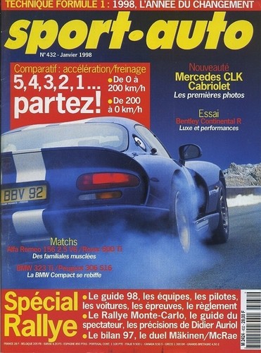 Sport auto 432 - auto, n°432