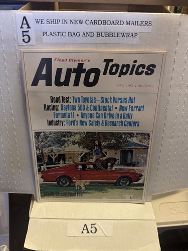 Vintage auto topics magazine - vintage,
