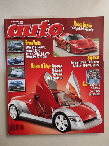 Rivista auto dicembre 1999 - auto,