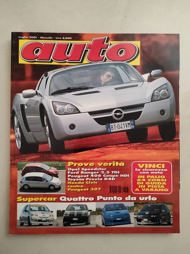 Rivista auto luglio 2001 conti - rivista,