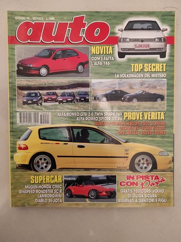 Rivista auto maggio 1995 - rivista,