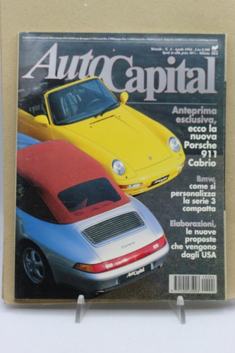 Rivista auto capital - capital, porsche