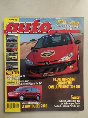 Rivista auto ottobre 1999 - rivista,