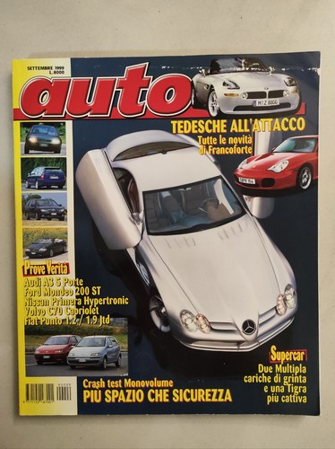 Rivista auto settembre 1999 - auto,