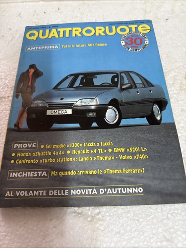 Auto rivista quattro ruote - auto,