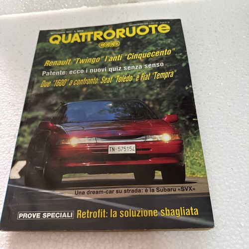 Auto rivista quattro ruote - auto,