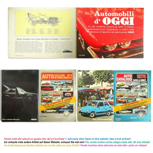 Auto catalogo 1978 - 1978, e