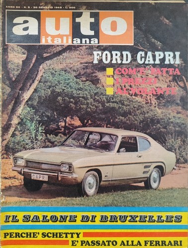 Auto italiana 1969 - auto,