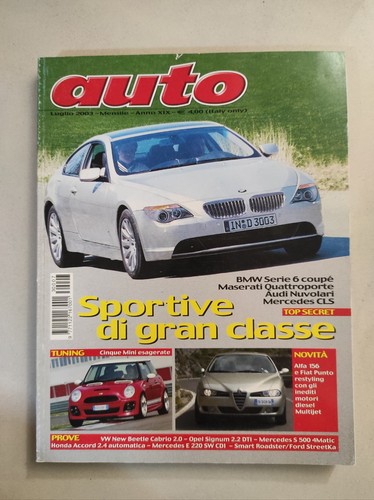 Rivista auto luglio - rivista,