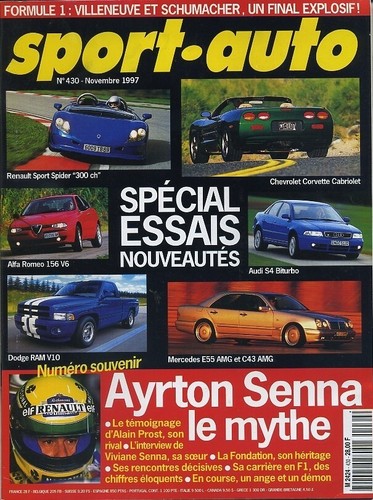 Sport auto 430 1997 - auto, n°430