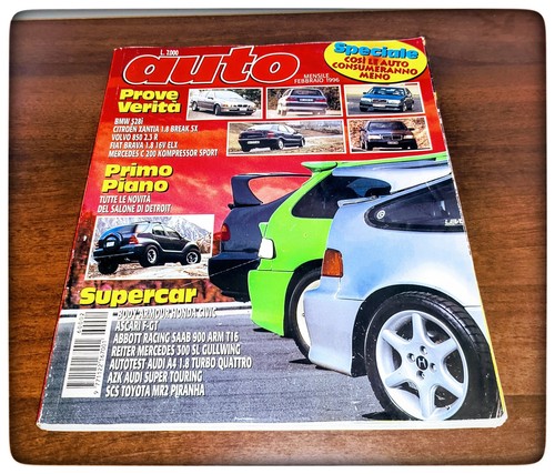 Rivista auto febbraio 1996 - rivista,