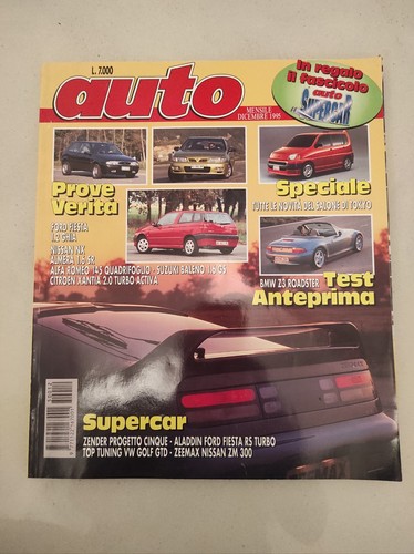 Rivista auto dicembre 1995 - auto,