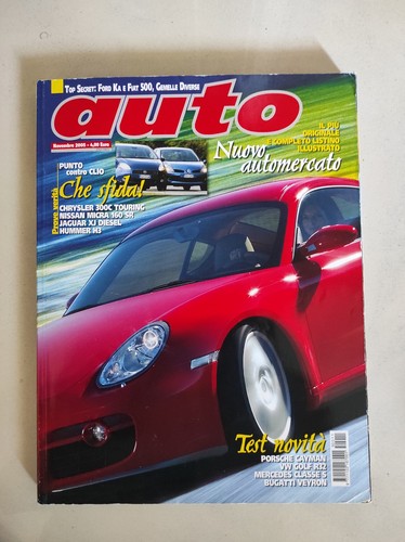 Rivista auto novembre 2005 - auto,
