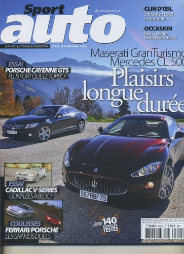 Sport auto 552 2008 les - n°552, 01/2008
