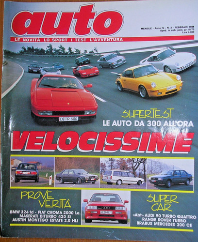 Auto febbraio 1988 anno - febbraio, -anno