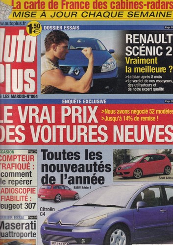 Auto plus 804 scenic - n°804,