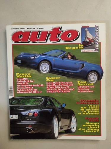 Rivista auto giugno - 2000, conti