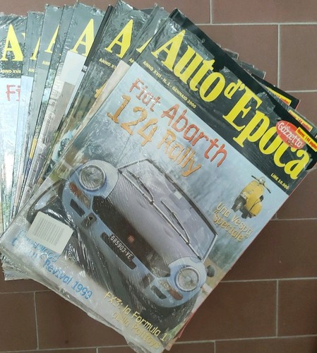 Riviste auto epoca 2000 - auto,