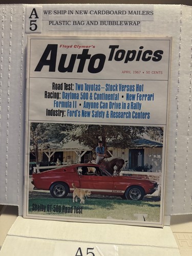 Vintage auto topics magazine - vintage,