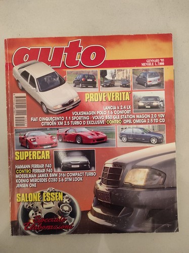 Rivista auto gennaio 1995 - auto,
