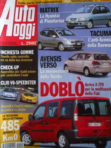 Auto oggi 2001 renault - oggi, n�29