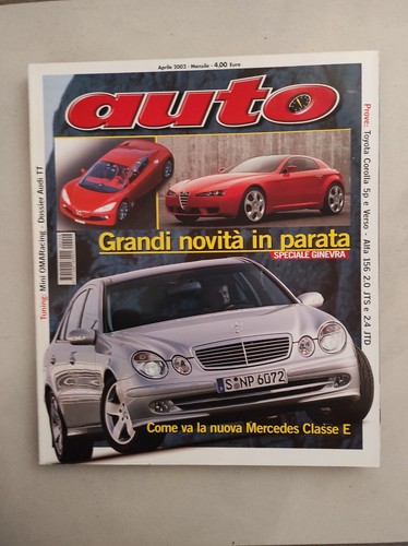 Rivista auto aprile 2002 - aprile,