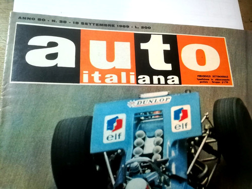 Auto italiana rivista - 1, (una)