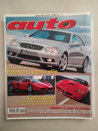 Rivista auto giugno 2002 - rivista,