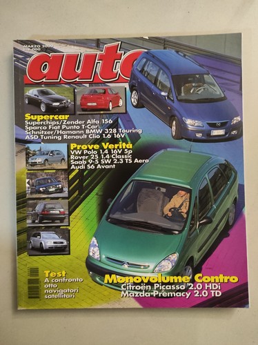 Rivista auto marzo 2000 conti - auto,