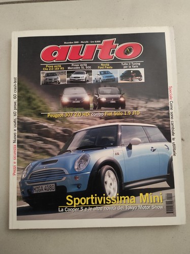 Rivista auto dicembre 2001 - rivista,