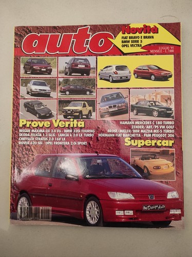 Rivista auto luglio 1995 - luglio, conti