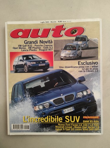 Rivista auto luglio - luglio, conti