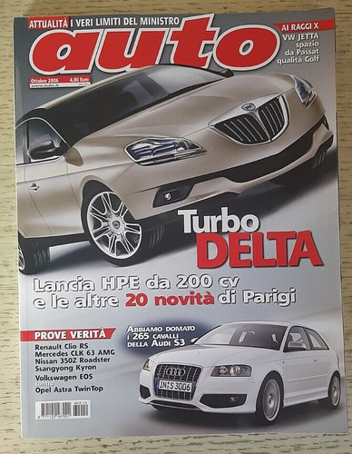 Rivista auto annata 2006 - rivista, 2006.