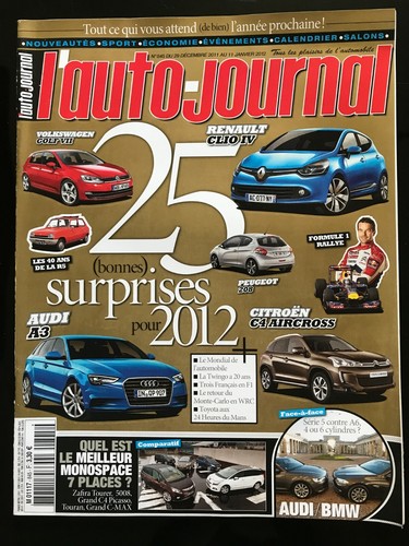 Auto journal 2011 - auto, le