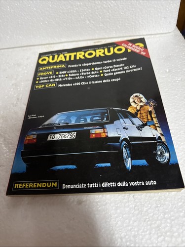 Auto rivista quattro ruote - auto,