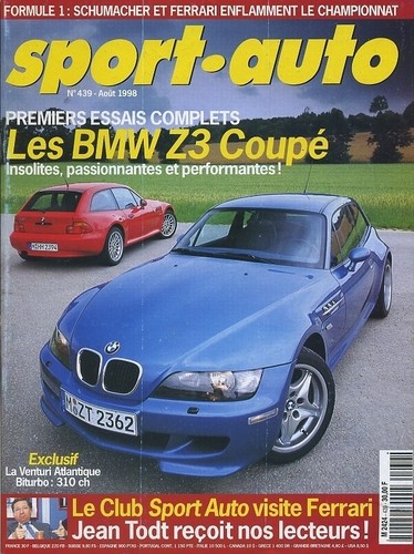 Sport auto 439 1998 - auto, n°439