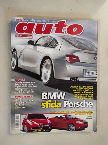 Rivista auto luglio 2006 conti - rivista,