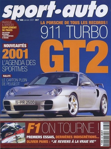 Sport auto 468 2001 - n°468, 01/2001