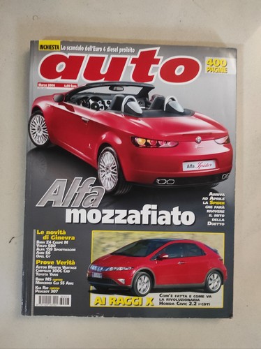 Rivista auto marzo 2006 conti - rivista,