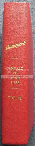 Autosport jan june 1953 - jan, to