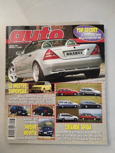 Rivista auto marzo 1997 - marzo, conti