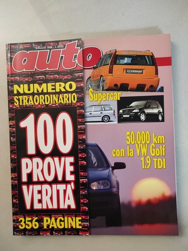 Rivista auto maggio - auto, 1998