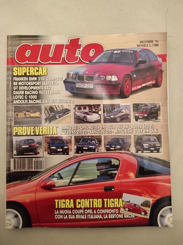 Rivista auto dicembre - rivista, 1994
