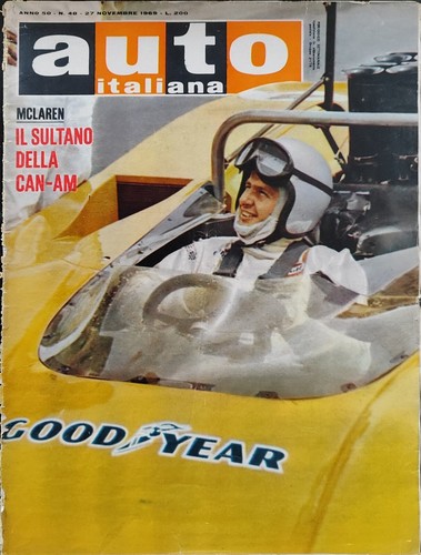 Auto italiana 1969 - 48/1969, can-am