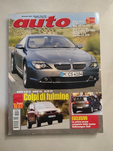 Rivista auto dicembre - auto, 2003