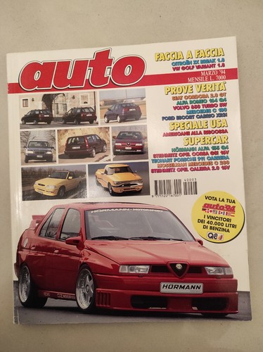 Rivista auto marzo - auto, conti