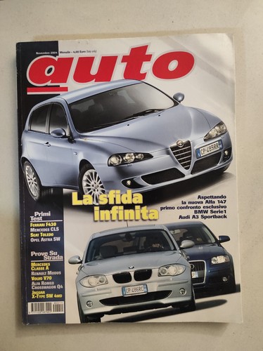 Rivista auto novembre 2004 - rivista,