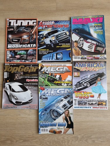 Lotto riviste d auto - n., d'auto