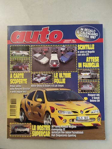 Rivista auto gennaio - rivista,