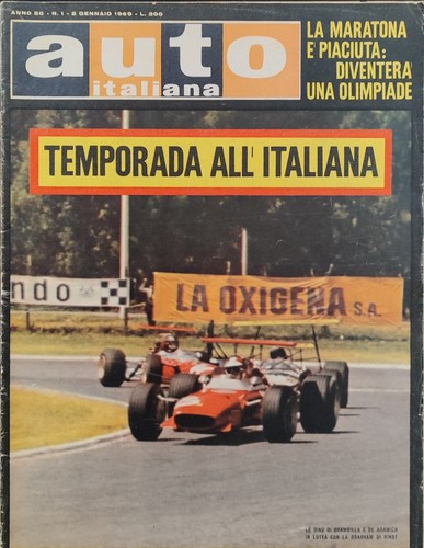 Auto italiana 1969 temporada - 1/1969,
